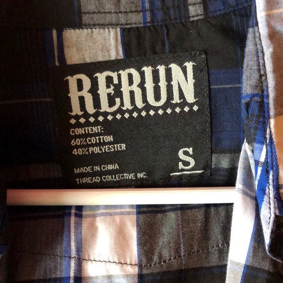 Re-run button down shirt - Picture 3 of 4